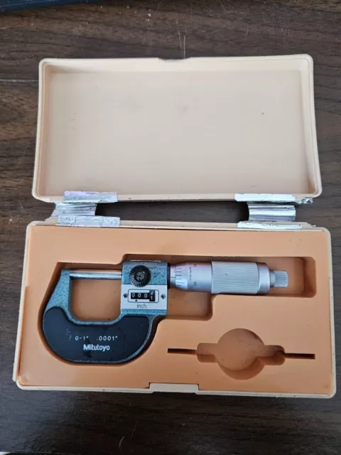 Mitutoyo 193-211 0" - 1"  .0001"  Micrometer