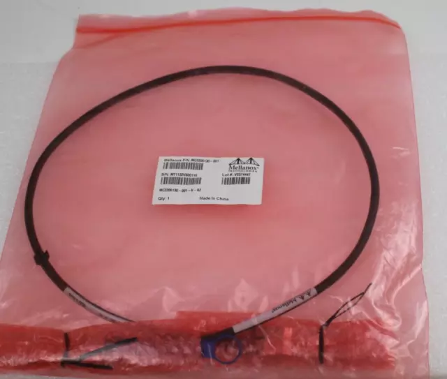 Mellanox MC2206130-001 40Gb/s QSFP 1M Passive Direct Attach Copper Cable