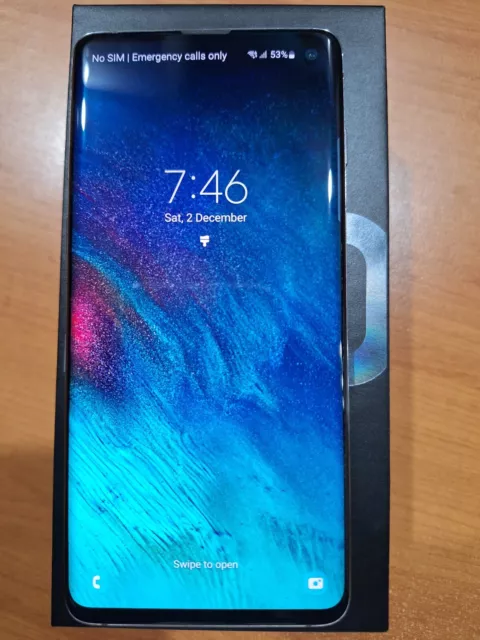 Samsung Galaxy S10 SM-G973F - 128GB - Prism Black
