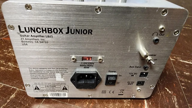 Lunchbox Junior LBJ1 Gitarrenverstärker kleiner Lautsprecher Verstärker 2