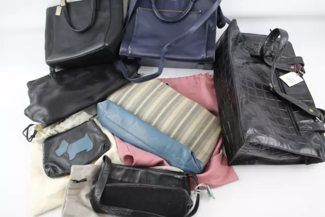 Branded Purses & Handbags Inc Dust Bags, Radley, Jane Shilton Etc Job Lot