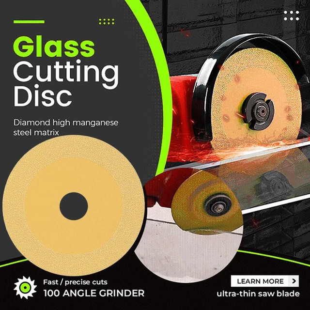 Glass Cutting Disc 100Mm Ultra-thin Saw Chamfering Cutting Bladeczx