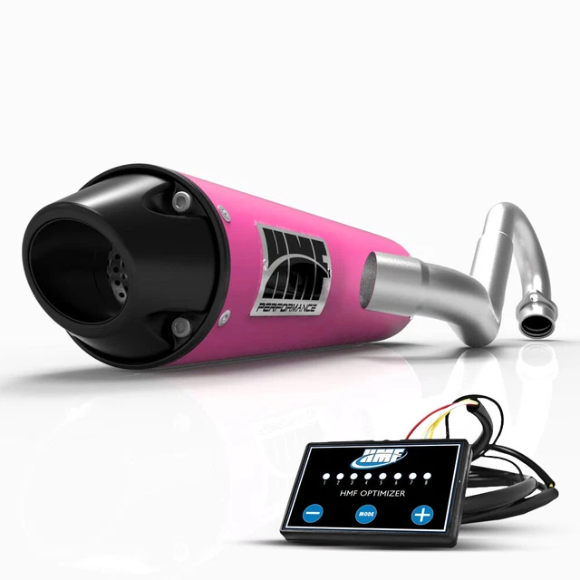 HMF Yamaha YFZ 450R Full Exhaust Pink w/Blk Euro + EFI (09-23)