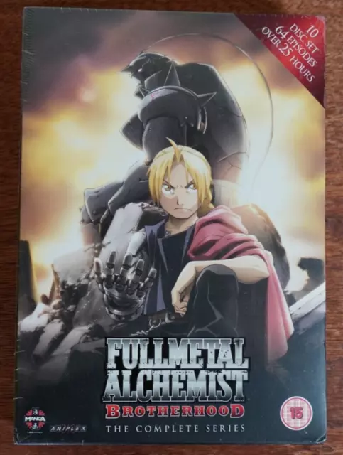 FULLMETAL ALCHEMIST BROTHERHOOD The Complete Series New DVD
