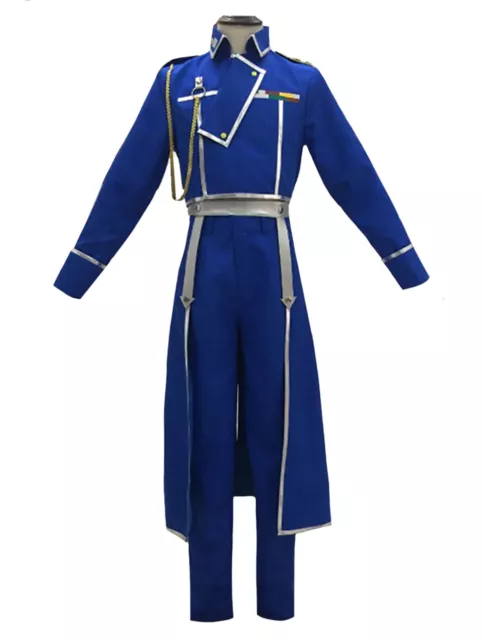 Anime Fullmetal Alchemist Cosplay Military Uniform Set custom made
