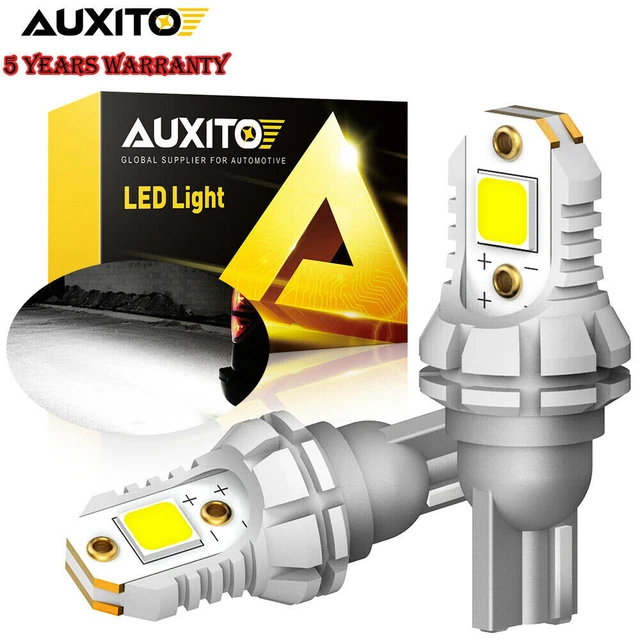 AUXITO 921 912 T15 LED Reverse Backup Light Bulb 2400LM
