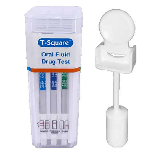 (paquete de 100) Kit de prueba de múltiples fármacos de saliva oral de 10 paneles