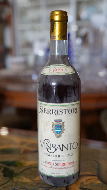 VINSANTO Conti Serristori 1975 Vino liquoroso  Wine Vintage