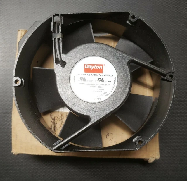 Dayton 239 CFM AC AXIAL FAN 4WT42A 115V 0.23 / 0.22A fan