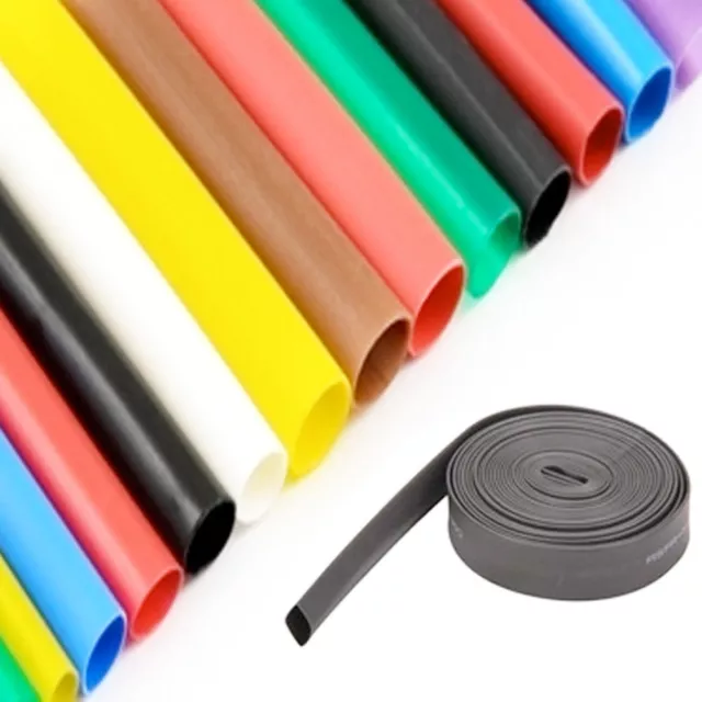 Heat Shrink 2:1 Heatshrink Tubing Electrical Sleeving Cable/Wire Tube All Colour