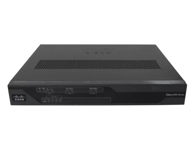 Cisco Router C887VAM-W-E-K9 Annex M with 802.11n ETSI Compliant Without AC