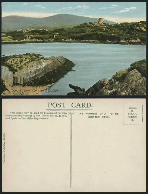 Ireland Co. Cork Glengariff Old Postcard Garnish Island