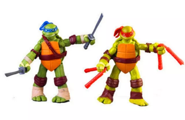 Teenage Mutant Ninja Turtles Classic Collection TMNT 4 Pc Action Figures Toys 2