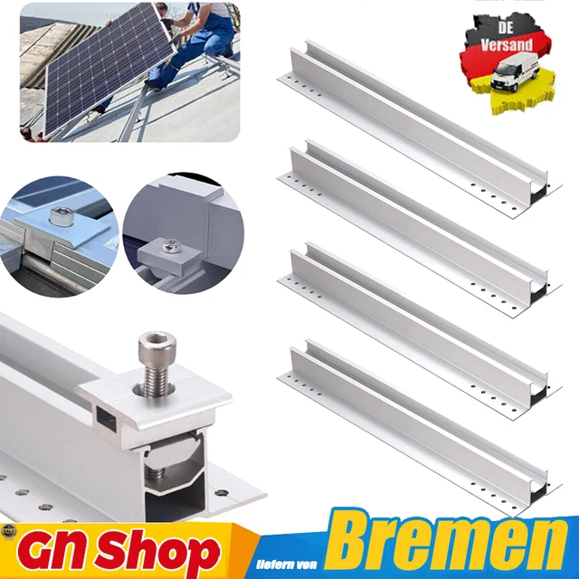 NUASOL Staffa per pannello solare fotovoltaico 1er set di montaggio | Leroy Merlin