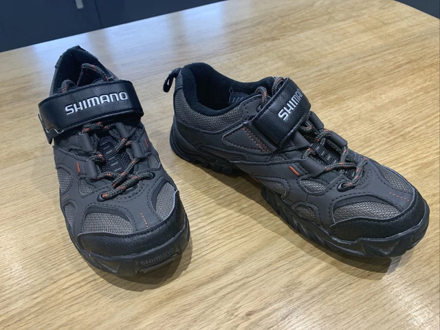 SHIMANO WOMENS SPD Biking Shoes SIZE 37 Euro Black Brown 30.00