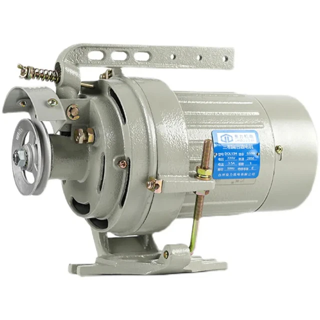 250W Industrial Sewing Machine Clutch Motor Slow Motor 3-phase Clutch Motor