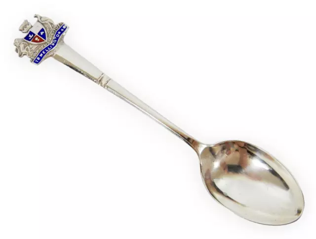 Vintage 1952 Sterling Solid Silver Souvenir Teaspoon Wellington New Zealand