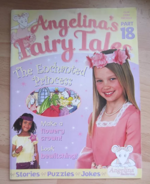 Angelina's Fairy Tales No.18 Children's Magazine Angelina Ballerina -No Costumes