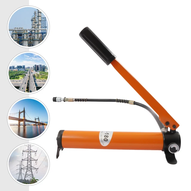 CP-180 70MPA HYDRAULIC Pump Hand Operated Pump Hydraulic Hand Pump ...