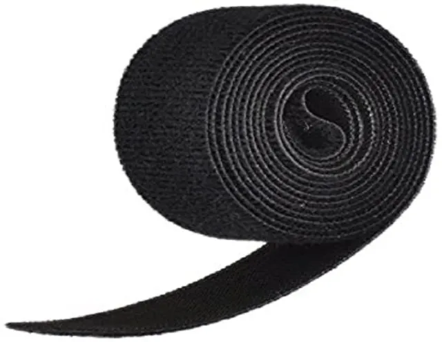 VELCRO® ONE-WRAP® - Double Sided Tape - Black - 1mt x 50mm