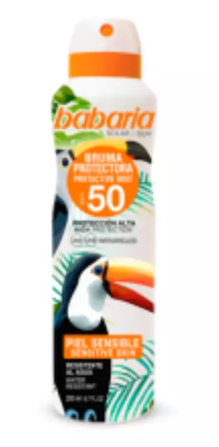 babaria Sonnenspray BRUMA PIEL SENSIBLE LSF 50  200 ml (4,50 €/100ml)