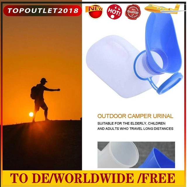 Durable Mobile Urinal Aid Bottles Car Journey Camping Travel Outdoor Toilet