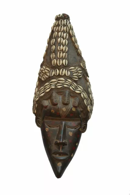 Masque Dan, Yacouba ,Art Tribal Premier Ancien Africain, Rci - D142C