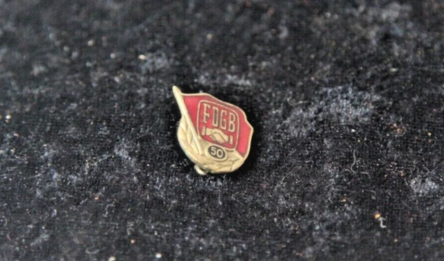 DDR ABZEICHEN, FDGB, 50 Jahre Mitgliedschaft Anstecknadel Pin EUR 2,00 ...
