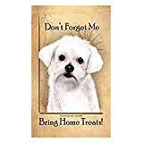 Maltese Dog Baggage Buddies Luggage Tag 4"