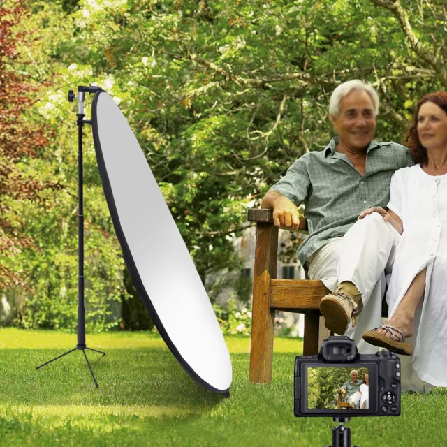 New 5 in 1 Collapsible Light Reflector Stand Kit Set for Photography Studio
