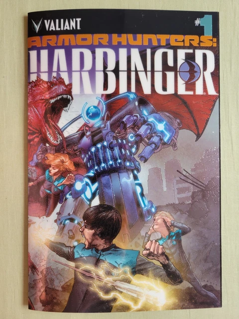 Armor Hunters: Harbinger #1 (Chromium VARIANT Cover)