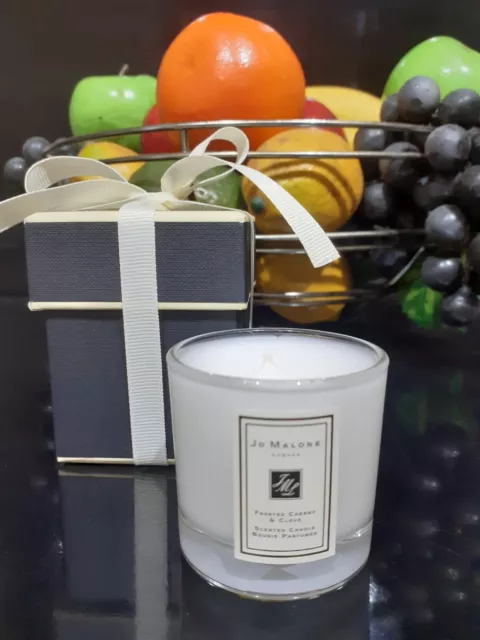 Jo Malone Mini Candle Frosted Cherry & Clove Gift Boxed.