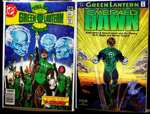 GREEN LANTERN Emerald Dawn TPB 1991 1st Ed / TALES OF THE GREEN LANTERN CORPS #1
