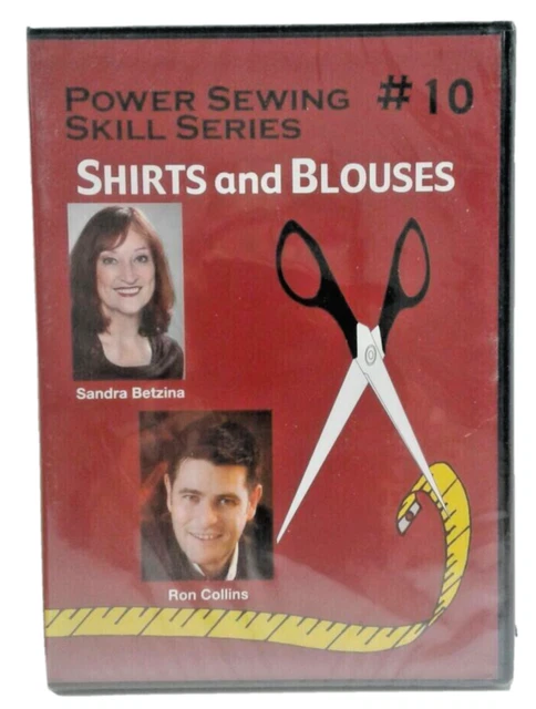 Faldas y Blusas Power Coser Skill Series DVD #10 Sandra Betzina NUEVAS