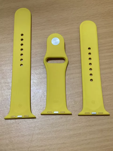 Genuine Apple Watch Sport Band YELLOW 42mm / 44mm MM7X2ZM-A