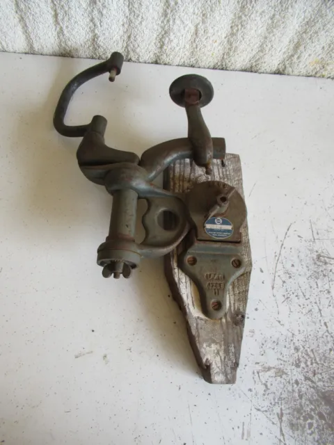 Vintage United Shoe Machinery USM JZS-158 Cast iron Moccasin Jack Machine