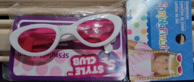 Springfield  Sunglasses White for 18"Dolls