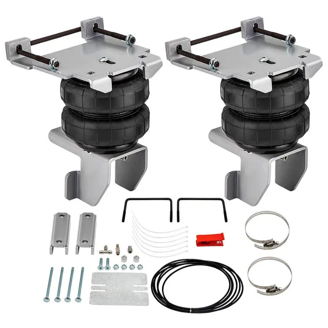Air Spring Bag Tow Assist Overload Level Kit for GMC 1500 2007- 2018