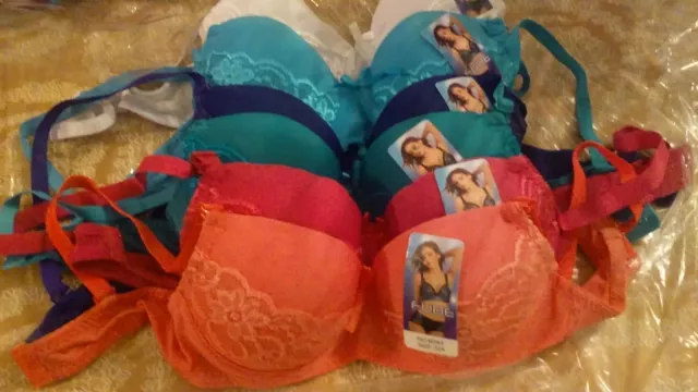 Buy 4Pcs/Lot Young Girls Bra, Puberty Bra with Removable Padded
