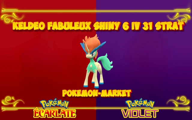 Jeu Pokémon Écarlate Et Violet - Version Complète Avec Légendaires Et Pokémon Fabuleux SHINY (124) - Nintendo Switch