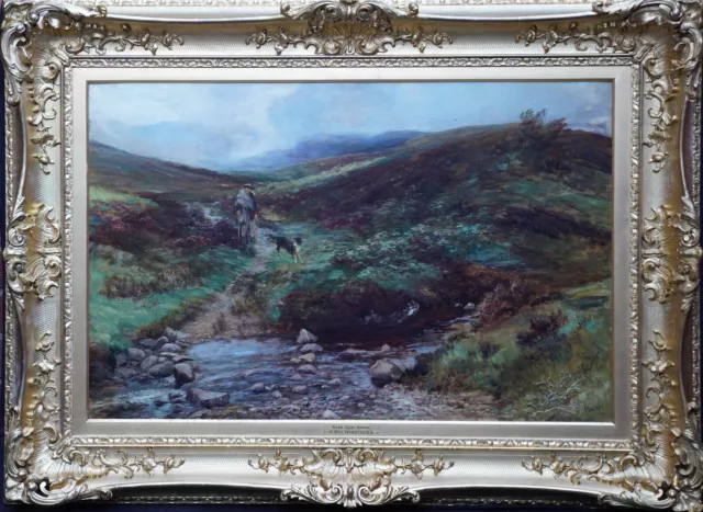 John Macwhirter Victorian Scottish Art Landscape Oil Painting Glen Cloy, Arran