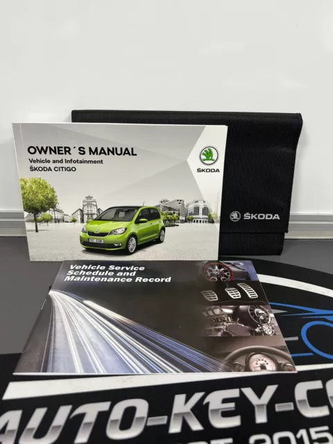 Skoda Citigo Owners Pack / Handbook / Manual With Wallet 2017-2019 (2018)