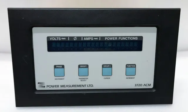 Power Measurement 3720 ACM Numérique Puissance Mètre P24
