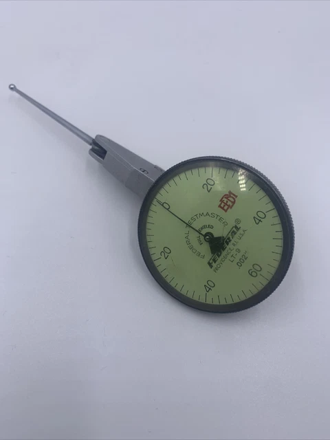 #4 Federal Testmaster Dial Indicator LT-9 .002