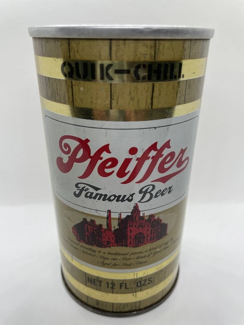Pfeiffer Famous Pull Tab Beer Can - 12 Fl. Oz. - Evansville, Indiana