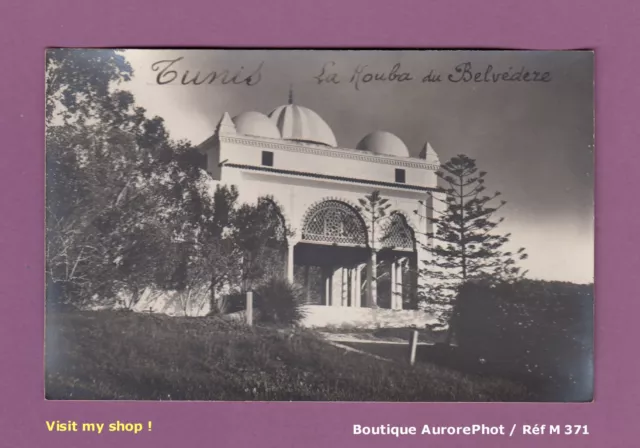 Photo Carte-Postale 1920 : Tunisie, Tunis : La Kouba Du Belvédère  - M371