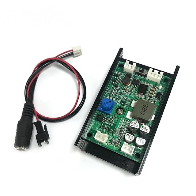 15W 450nm Laser-Driver Board-With TTL For DIY-Engraver 15W Module-Engraving Ne W