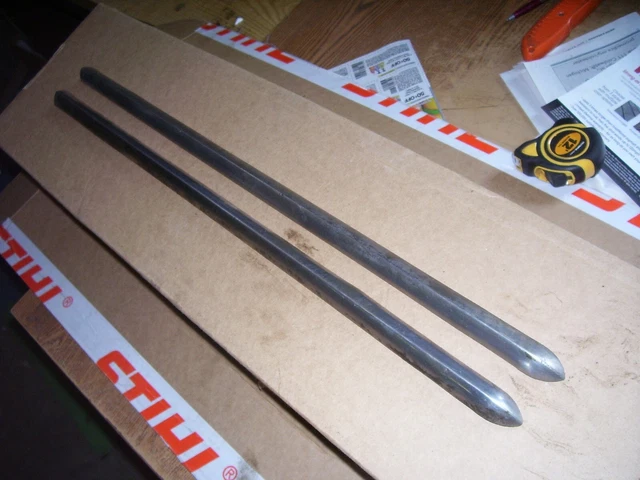 Vintage Ji Case  800 Diesel  Std  Tractor - Fuel Tank Trim Pieces-24" Long