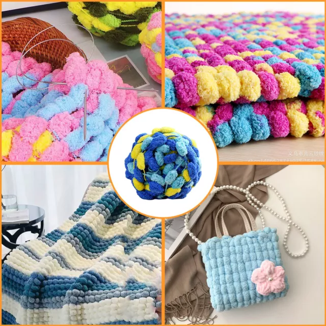 Chunky Chenille Yarn Super Bulky Yarn Plush Yarn Thick Yarn Acrylic for DIY  Crafts Crocheting Hand Knitting Hat Blanket - AliExpress