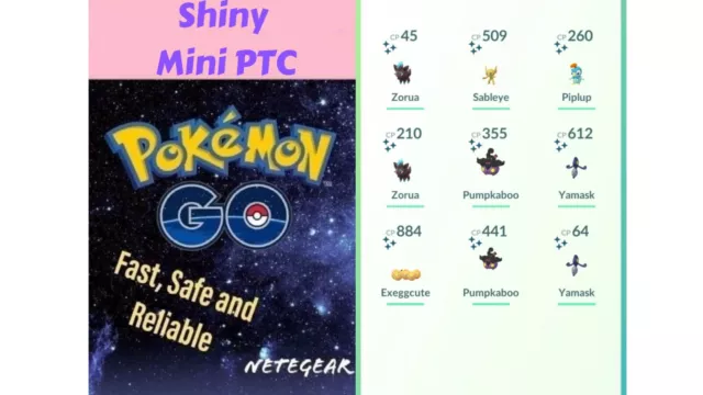 🎃Pokemon 9x Shiny Costume Pumkaboo Piplup Yamask Zorua Sableye P T C 28🎃